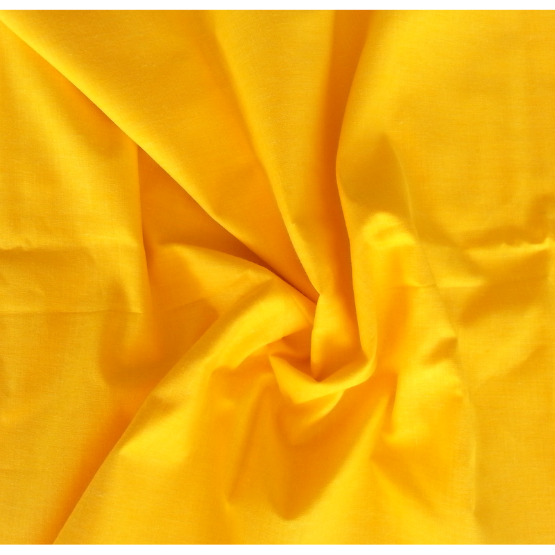 Bawełna gładka kolor żółty słoneczny