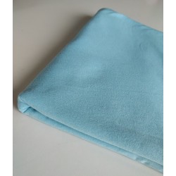 KONCOWKA dostepna 1 szt 50x160 cm Dzianina jersey gładka bawełna niebieski turkus jasny