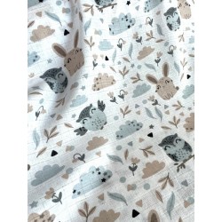 Tetra bawełniana miękka i delikatna - tkaniny gładkie i wzorzyste.