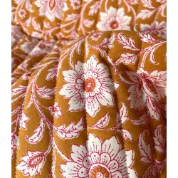 bawełna pikowana w kwiaty